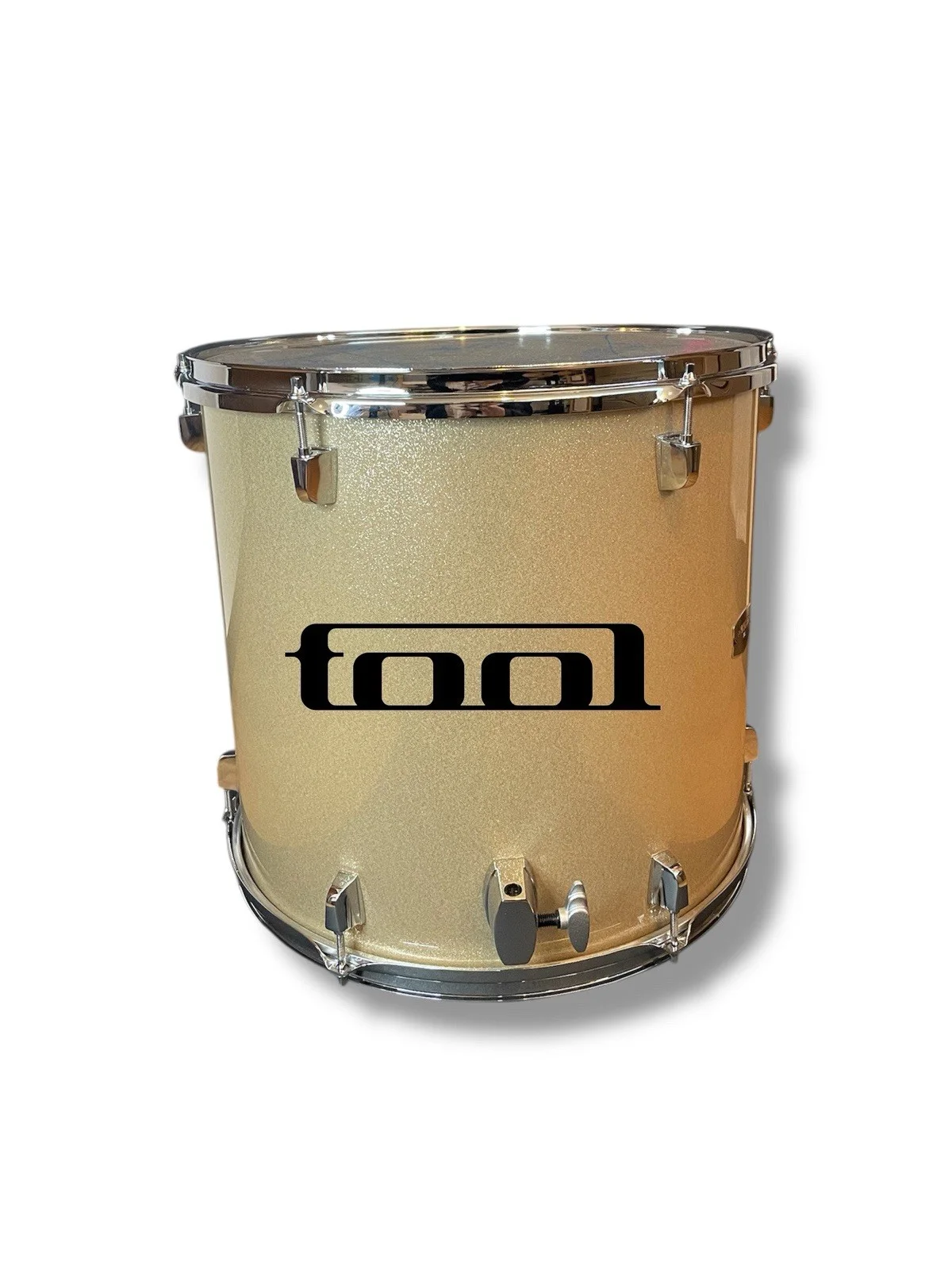 Danny Carey Tool Signed Stage Used 16”Drum Autographed Sketch Drumhead JSA COA, image 5