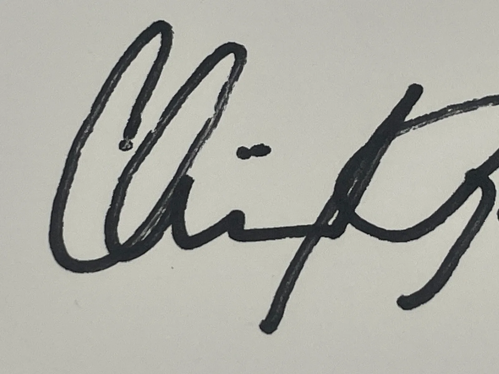 CLINT BLACK AUTHENTIC AUTOGRAPHED SIGNED CHRISTMAS CARD COUNTRY MUSIC 1990's, image 3