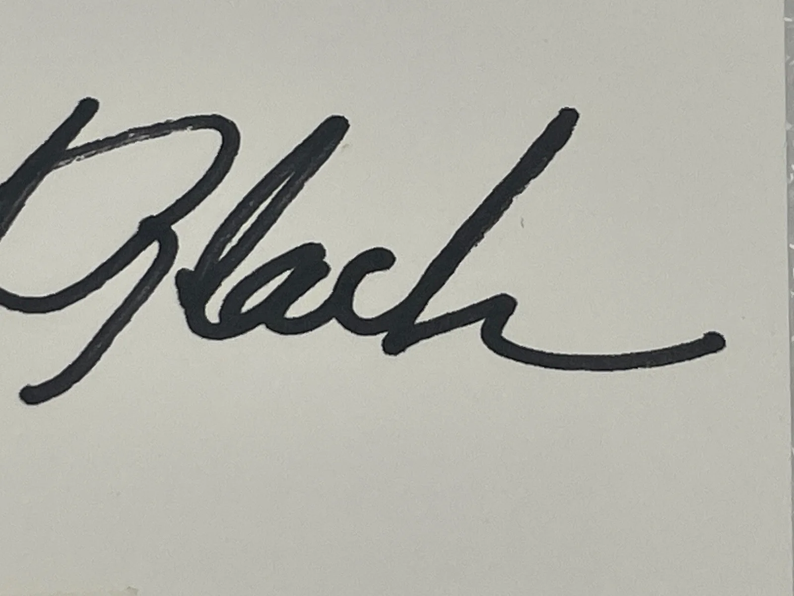CLINT BLACK AUTHENTIC AUTOGRAPHED SIGNED CHRISTMAS CARD COUNTRY MUSIC 1990's, image 4