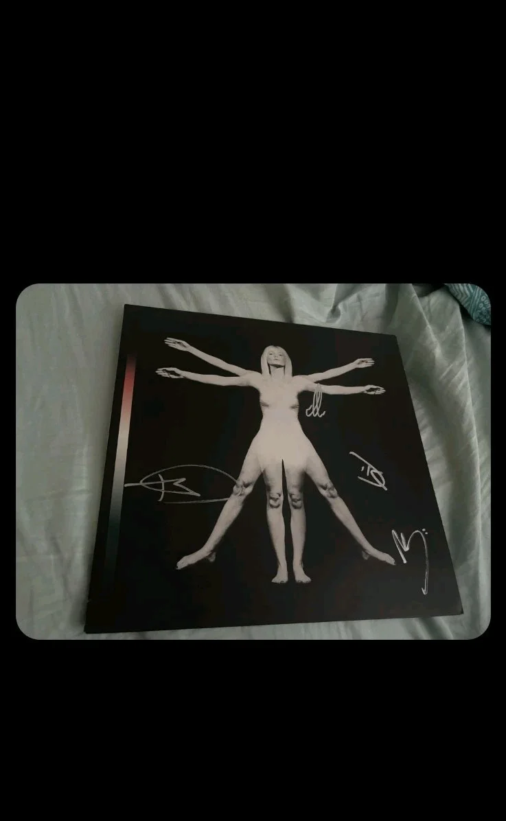 ANGELS AND AIRWAVES Lifeforms AUTOGRAPHED SIGNED VINYL ALBUM FRAMED, изображение 2