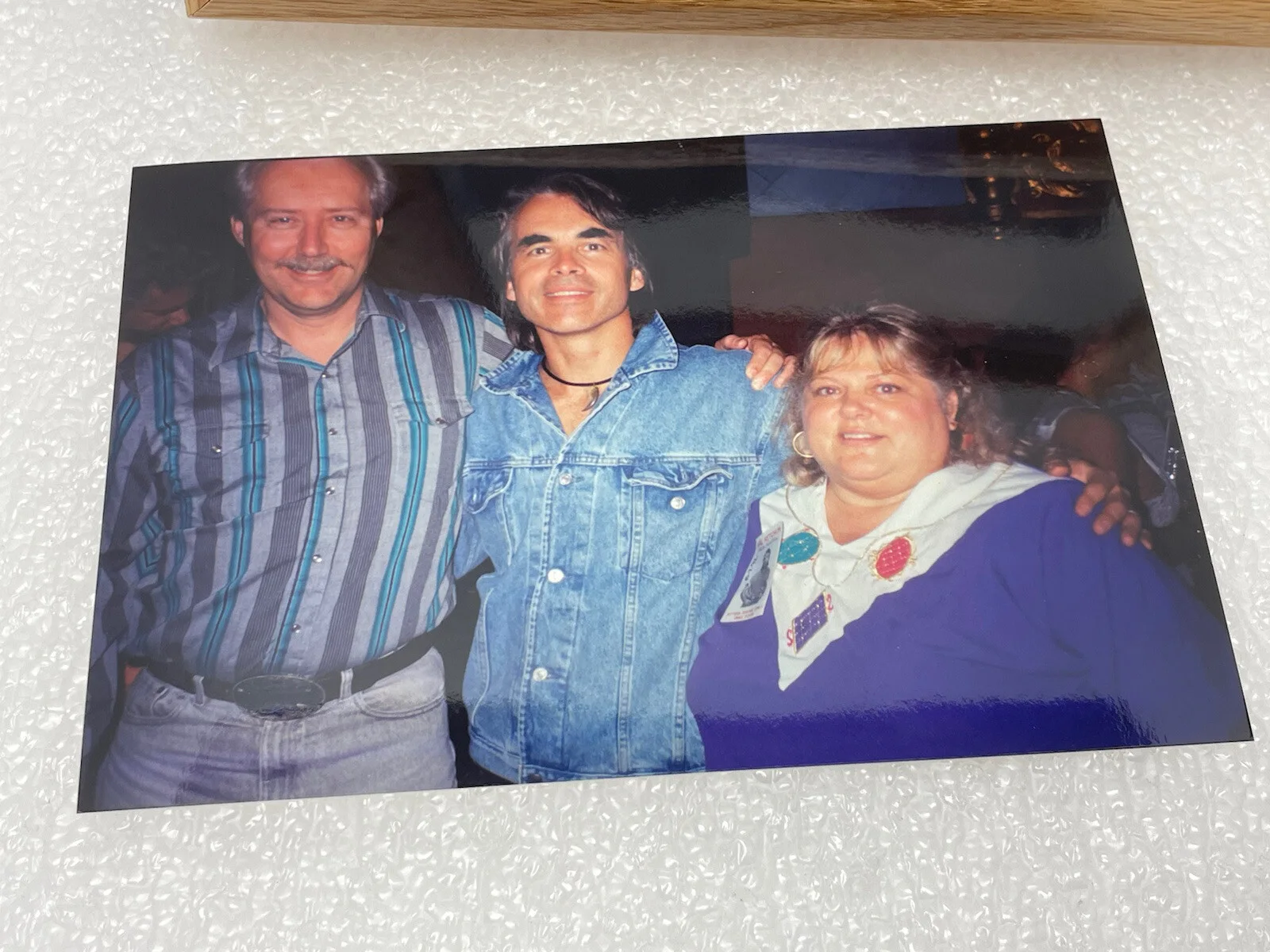AUTHENTIC HAL KETCHUM AUTOGRAPHED 8X10 + AFTER PARTY CONCERT PASSES PROVENANCE, image 2