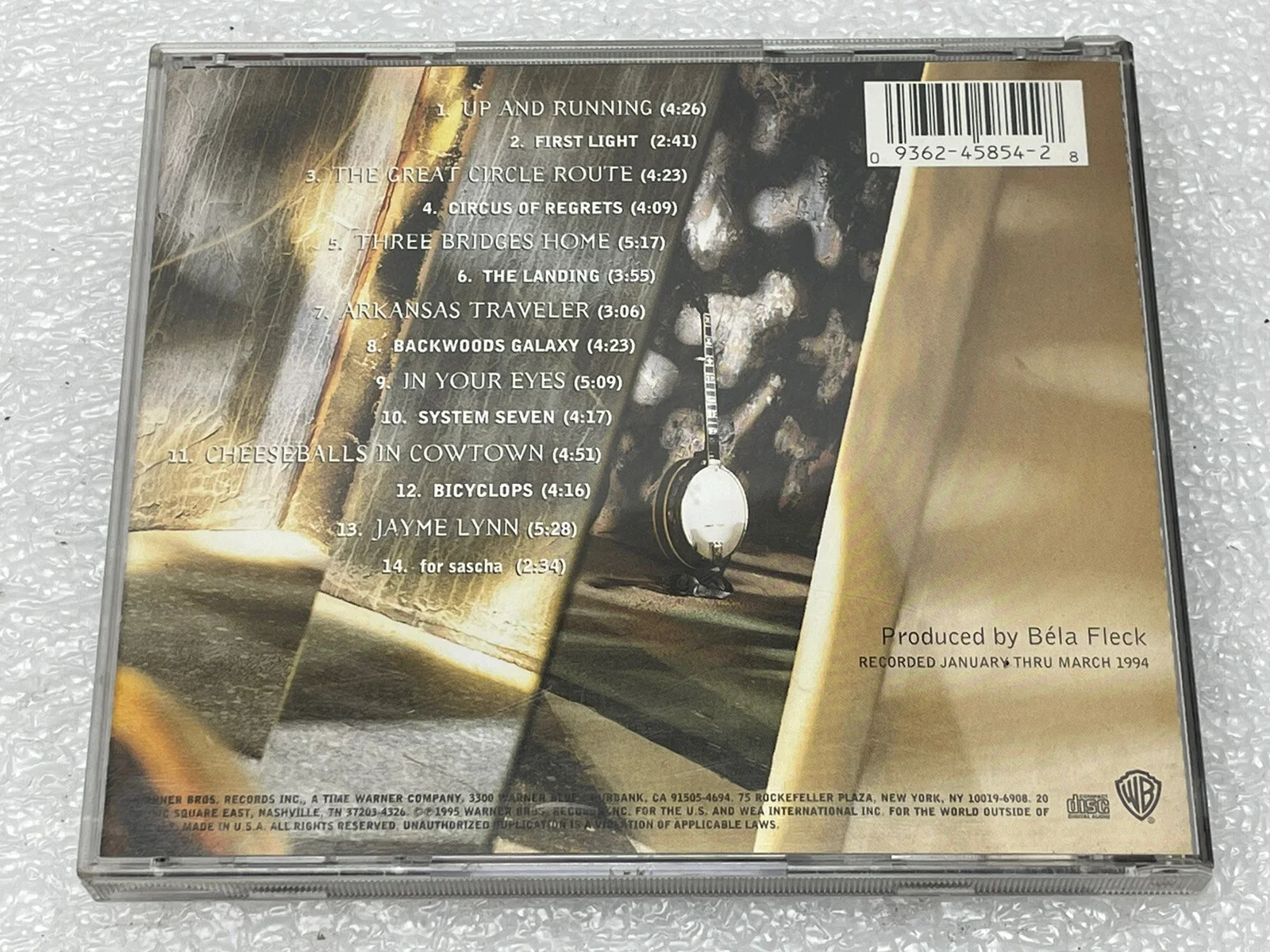 1995 BELA FLECK TALES FROM ACOUSTIC PLANET w AUTOGRAPH, изображение 2