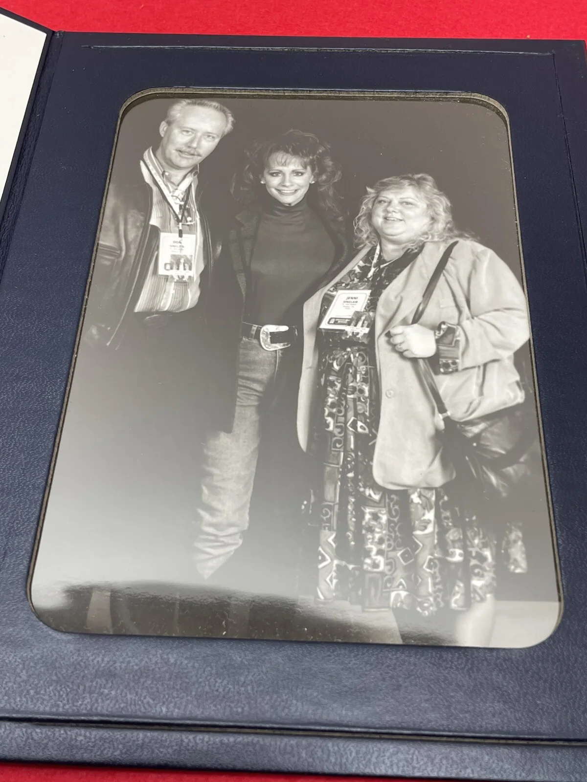 REBA MCENTIRE AUTOGRAPH EARLY 90's w PICTURE & SLEEVE PROVENANCE MCA NASHVILLE, изображение 3