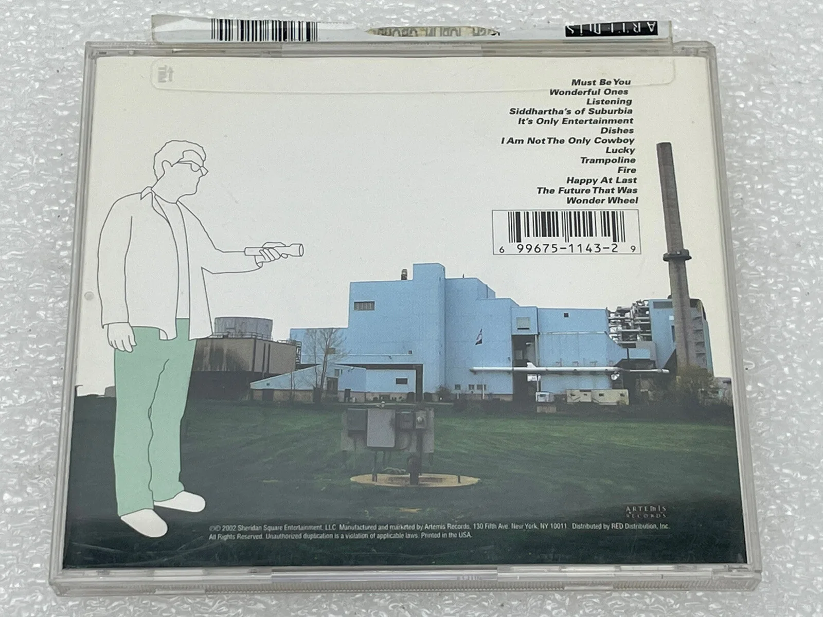 2002 JOSH JOPLIN GROUP THE FUTURE THAT WAS CD WITH AUTOGRAPH, image 4