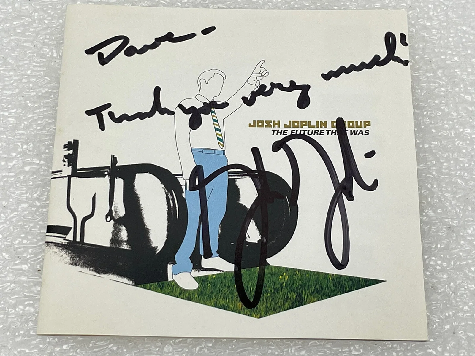 2002 JOSH JOPLIN GROUP THE FUTURE THAT WAS CD WITH AUTOGRAPH, image 5