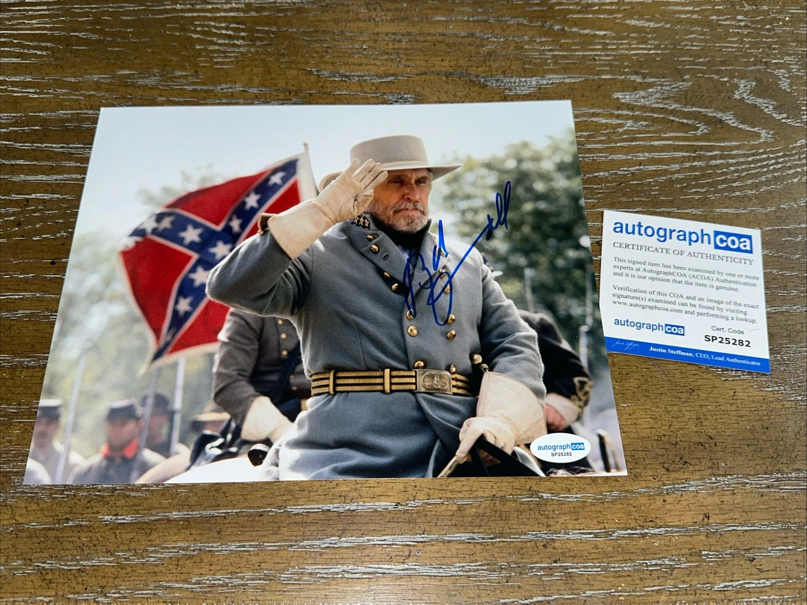 ROBERT DUVALL — 🚨🚨 RARE ROBERT DUVALL SIGNED 8X10 PHOTO ACOA CERT ACTOR ICONIC🚨🚨Duvall, image 2