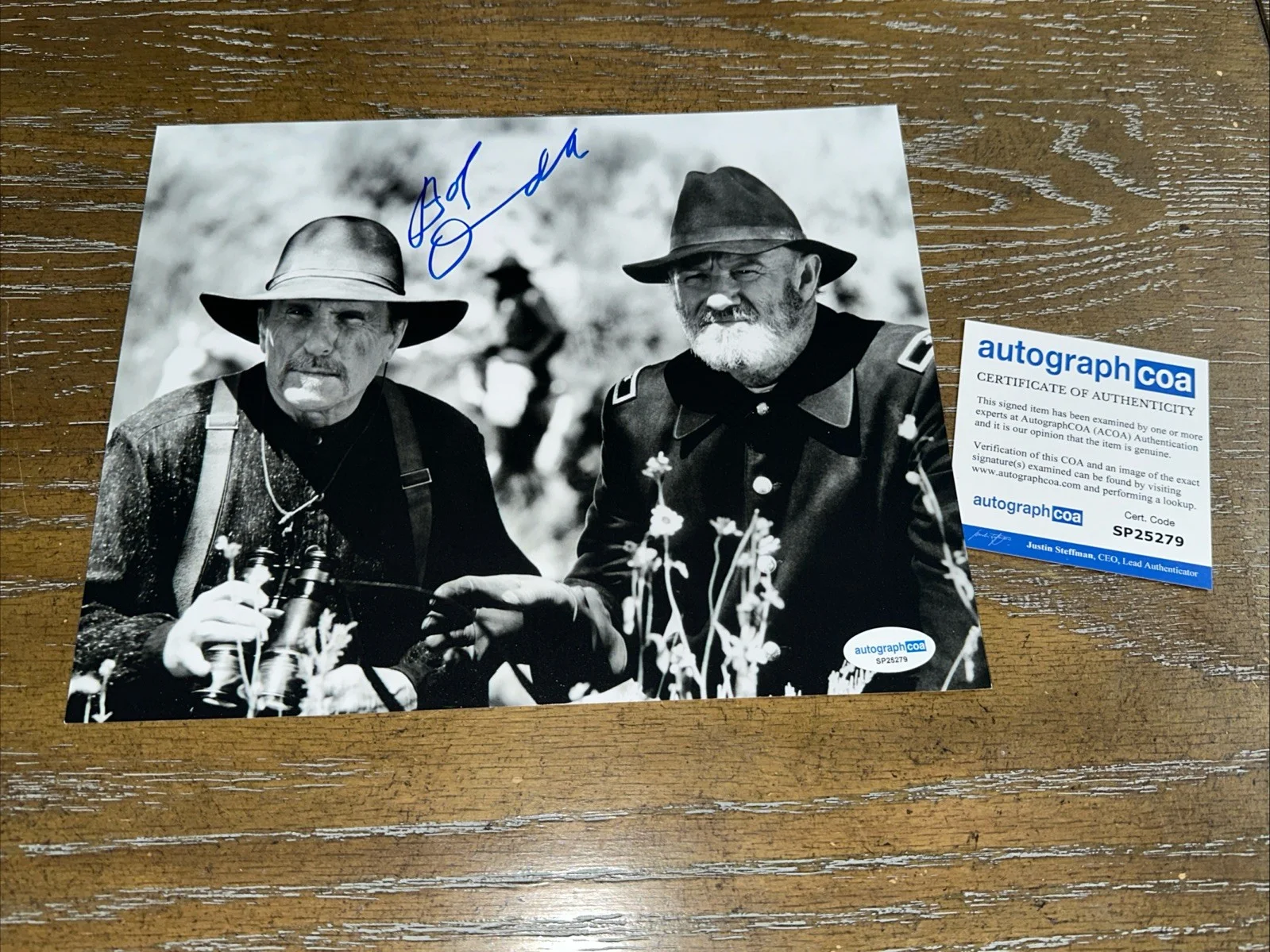 ROBERT DUVALL — 🚨🚨 RARE ROBERT DUVALL SIGNED 8X10 PHOTO ACOA CERT ACTOR ICONIC🚨🚨Duvall, изображение 2