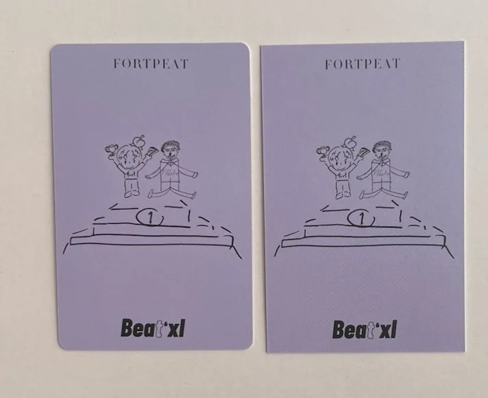 Love in the air Fort Peat Printed Signed Autograph Card Set Love Sea Prapai Sky, изображение 2