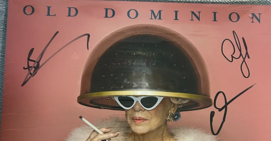 Old Dominion Band HAND Signed X5 Barbara Album Pink Vinyl Record W/JSA/COA, изображение 2