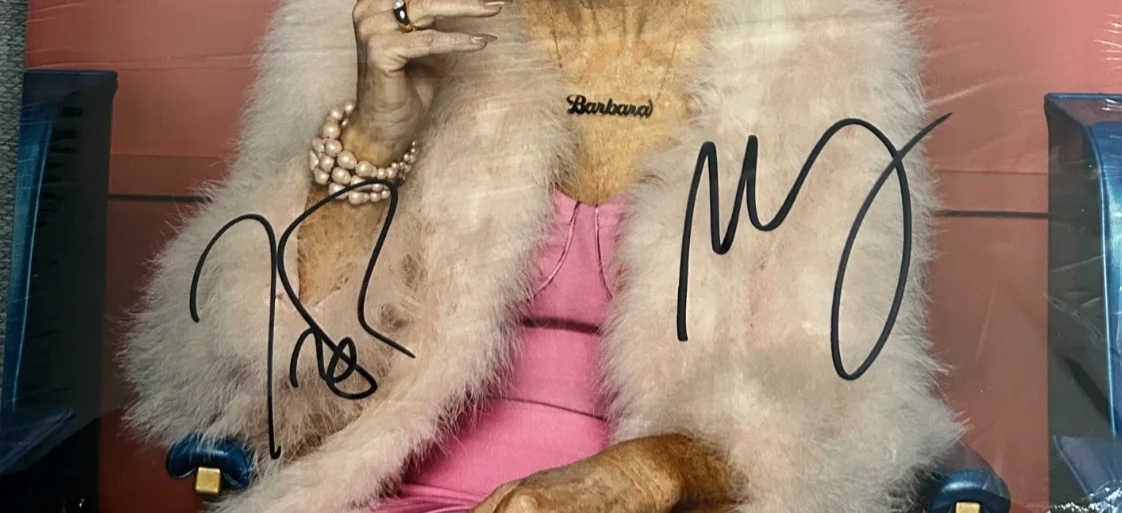 Old Dominion Band HAND Signed X5 Barbara Album Pink Vinyl Record W/JSA/COA, изображение 3
