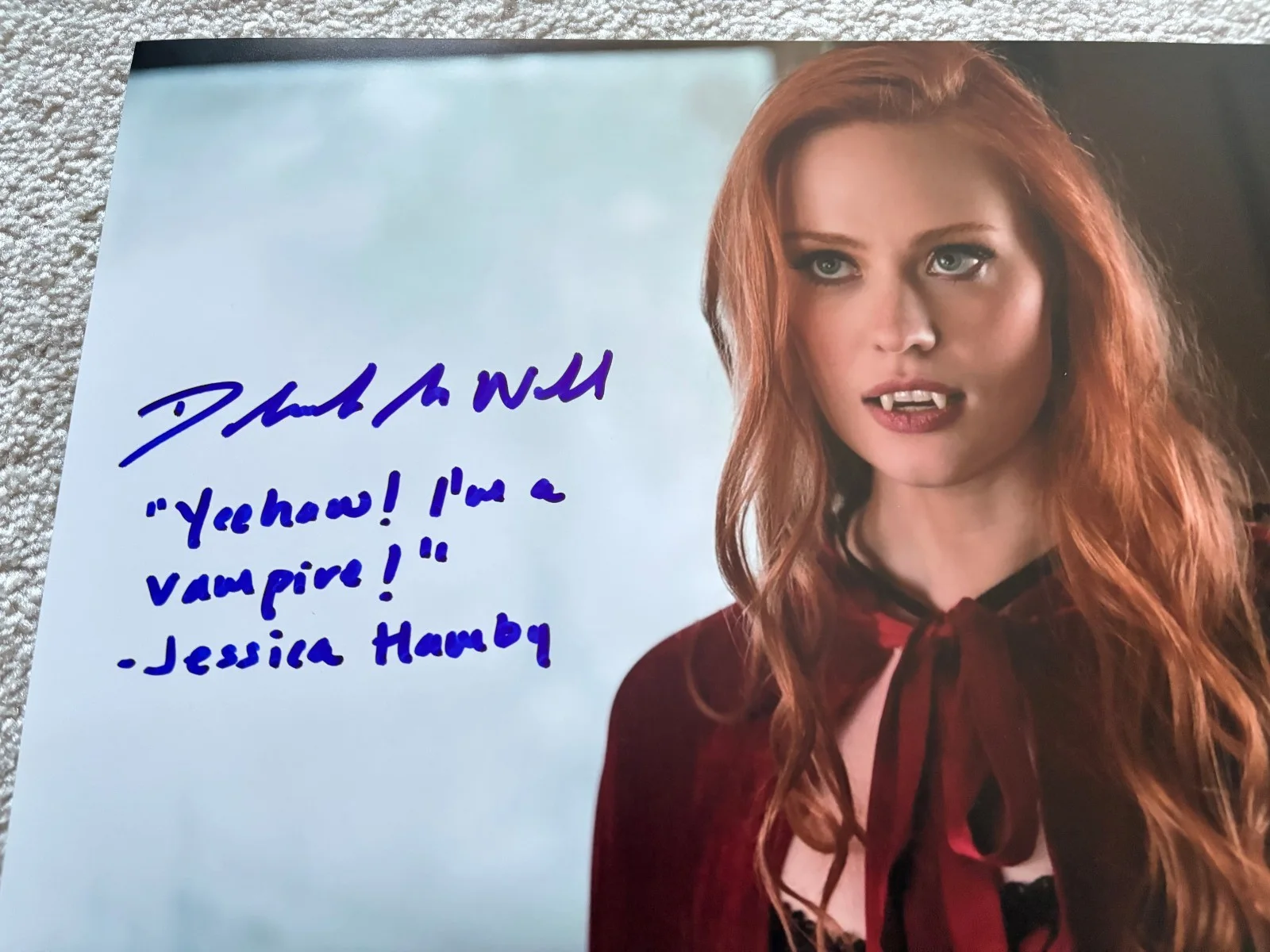 Deborah Ann Woll — Deborah Ann Woll signed photo 11x14 exact proof JSA COA autograph True Blood 2, изображение 2