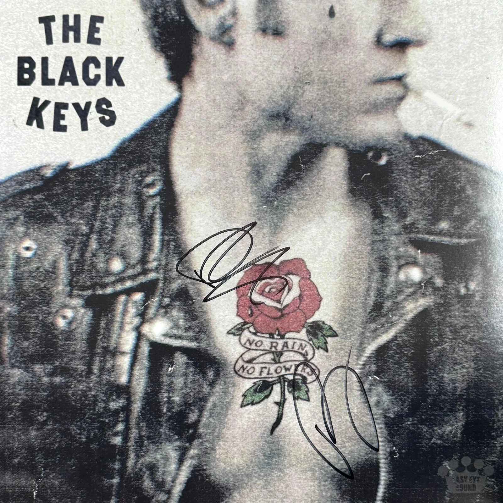 The Black Keys signed Vinyl Record Album JSA COA No Rain No Flowers Auto Z2437, изображение 2