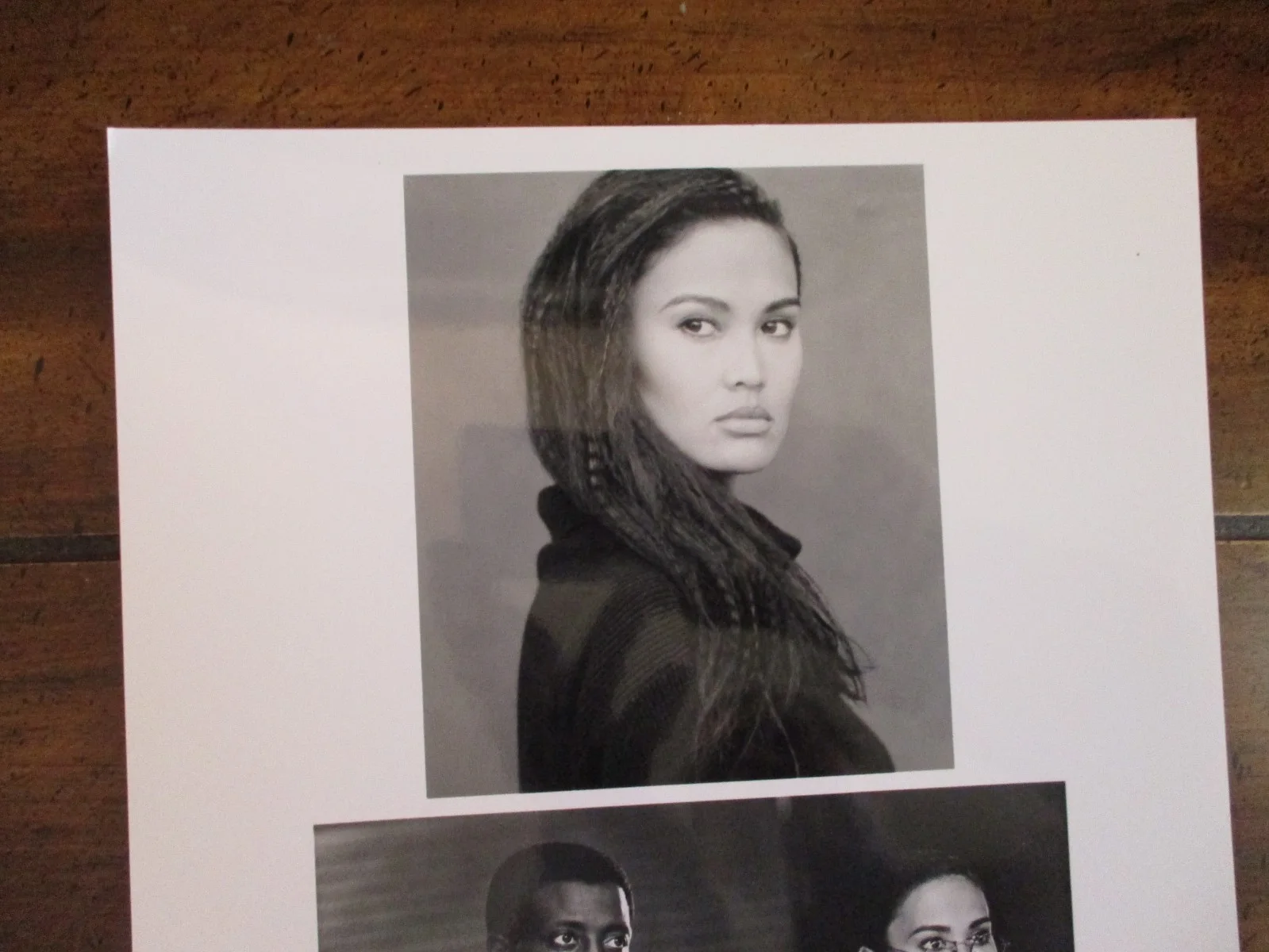 Tia Carrere/Wesley Snipes(RISING SUN)1993 10 x 8 Glossy Black/White Press Photo, изображение 2