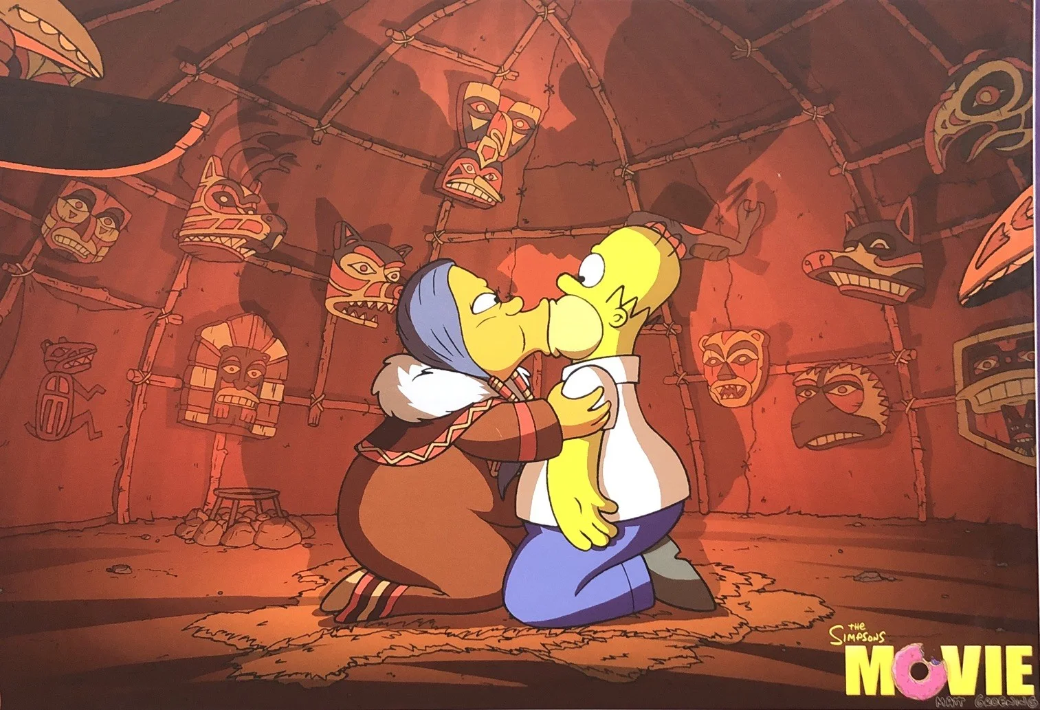 The Simpsons Movie Poster - Homer & Indian, image 2