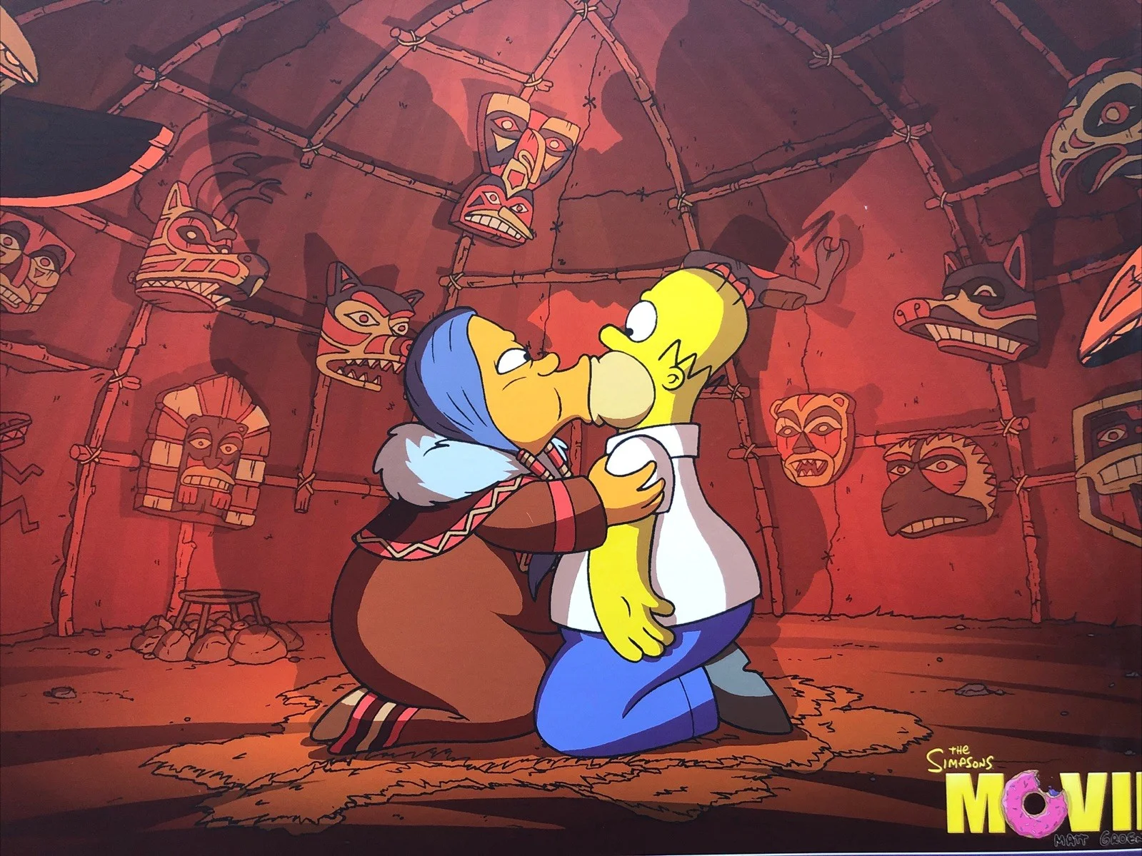 The Simpsons Movie Poster - Homer & Indian, image 5