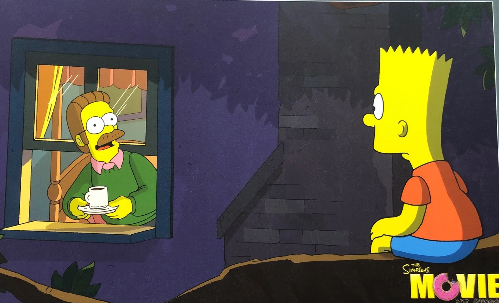 The Simpsons Movie Poster - Bart & Flanders, image 4