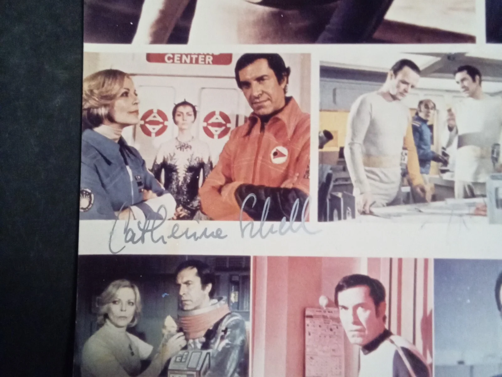Barry Morse — Barry Morse “Fantasy Voyager” Signed Color Photo JSA Certified Autograph -1 #, изображение 3