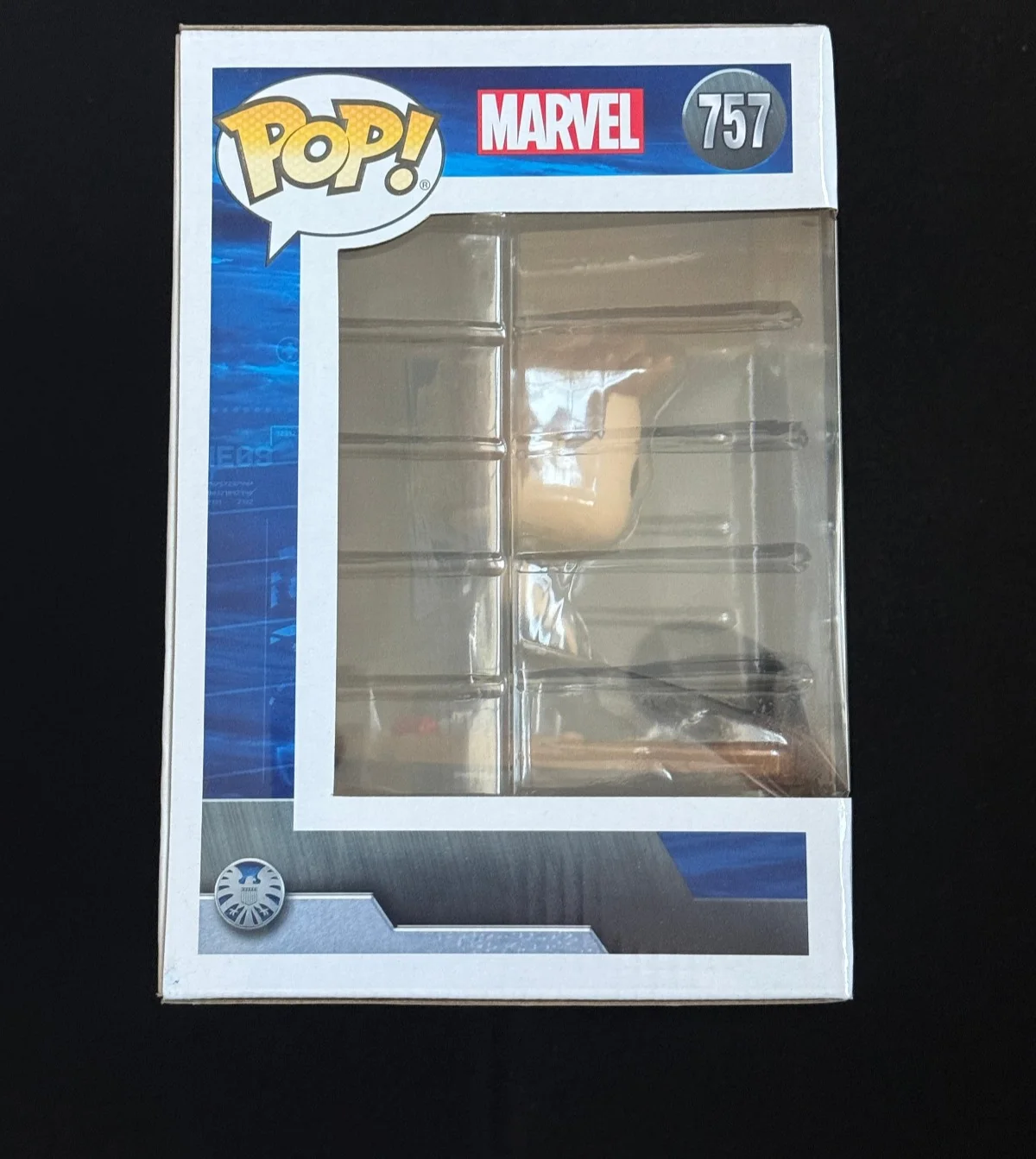 Jeremy Renner signed Hawkeye Jumbo Funko Pop #757 JSA COA Avengers Auto Z2433, изображение 5