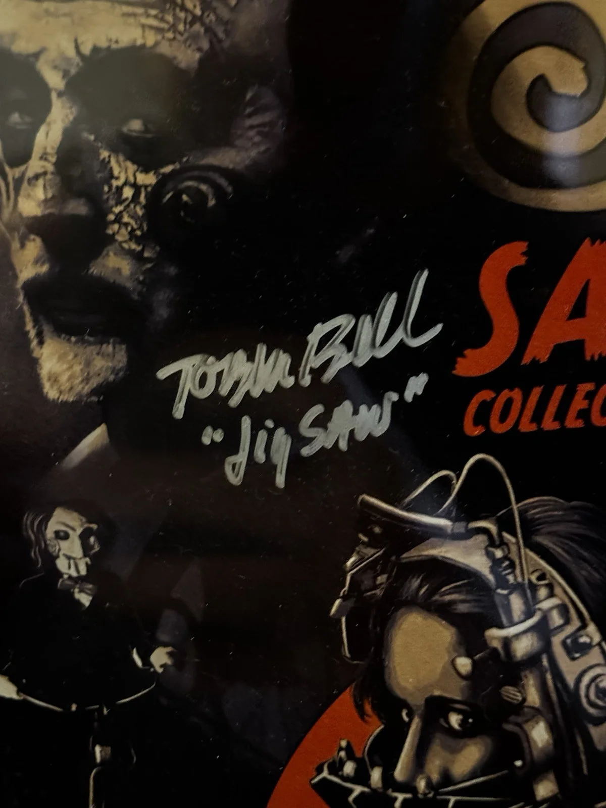 Tobin Bell - 🪚 RARE GRADED Signed Saw Steelbook - Jsa Coa 👀 - CGC 9.6, image 3