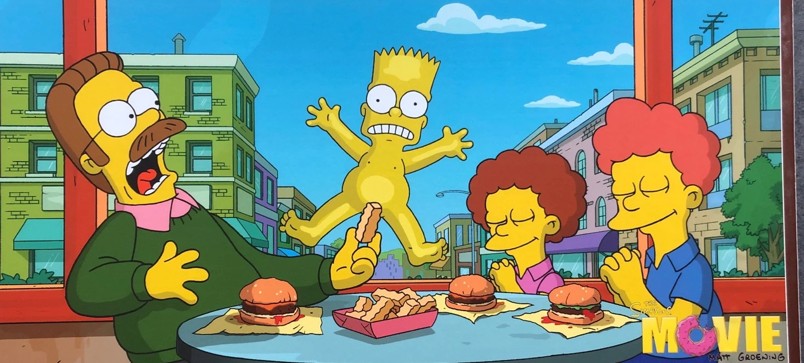 The Simpsons Movie Poster - Bart & Flanders’s, image 2