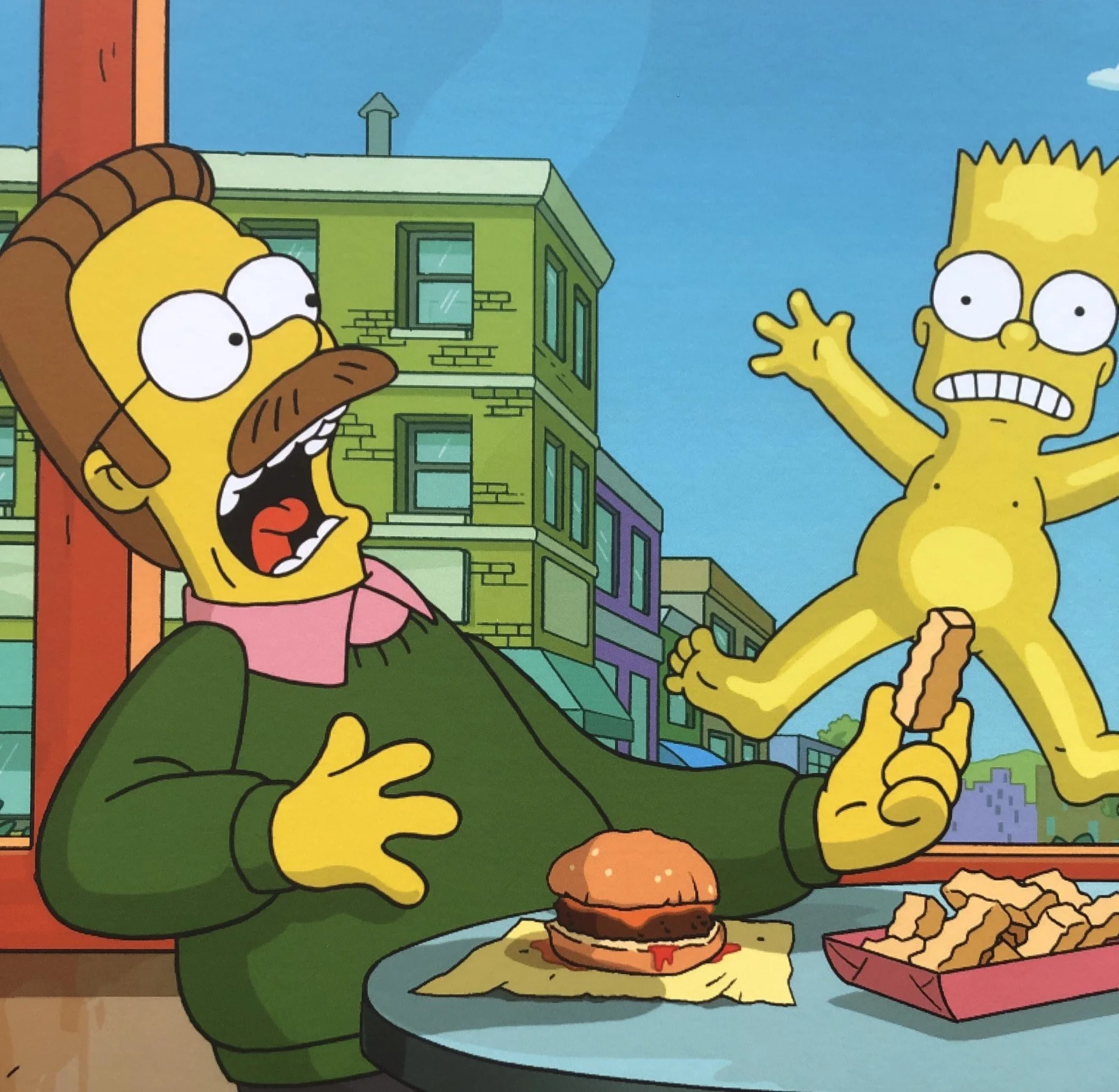 The Simpsons Movie Poster - Bart & Flanders’s, image 3