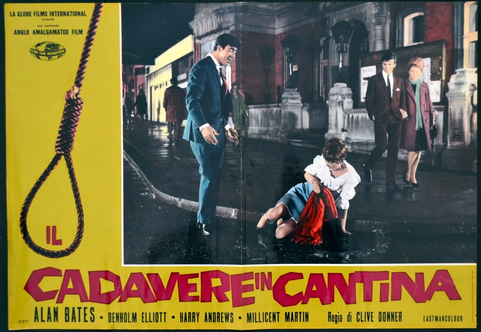 NOTHING BUT THE BEST 1964 Alan Bates, Denholm Elliott 8 ITALIAN PHOTOBUSTAS, изображение 3