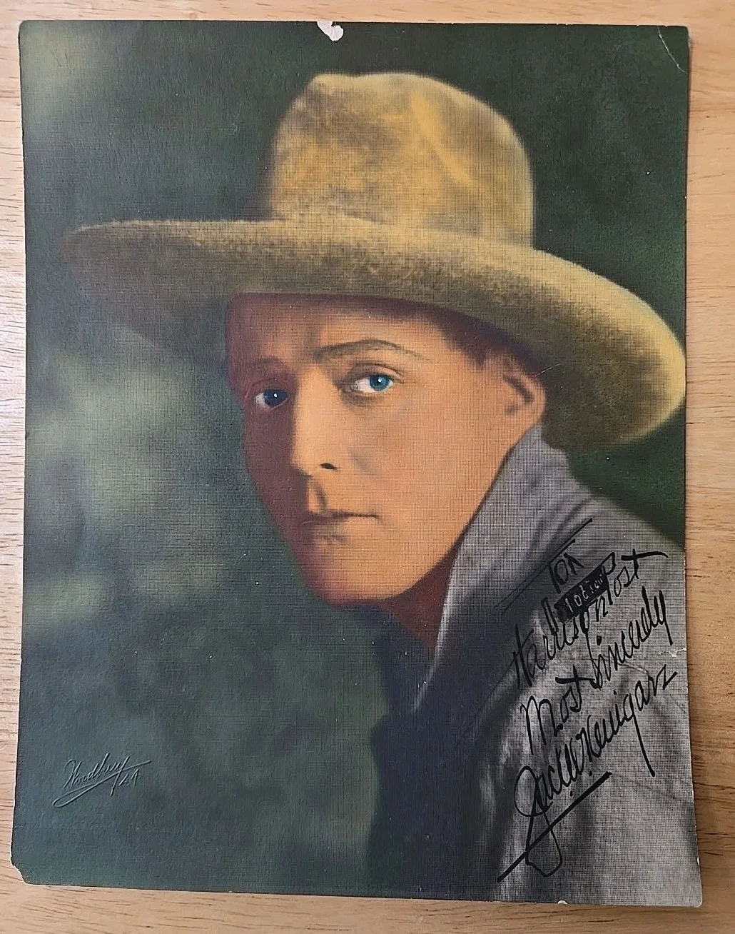Type 1 ~ JACK "Jackie" W. KERRIGAN Signed/ Autographed Photo Silent Movie Actor, изображение 2