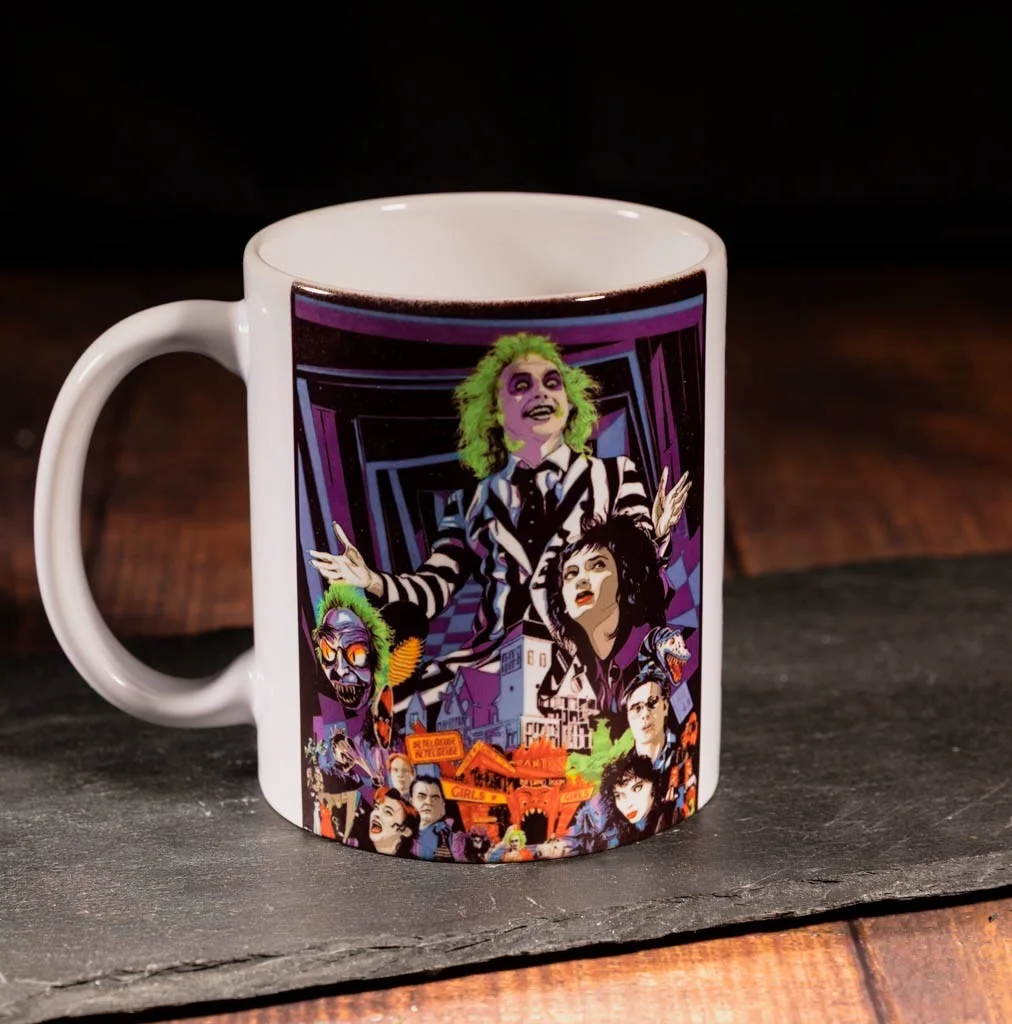 Beetlejuice Coffee/Tea Mug - Movie - Retro Gift Mug, image 2