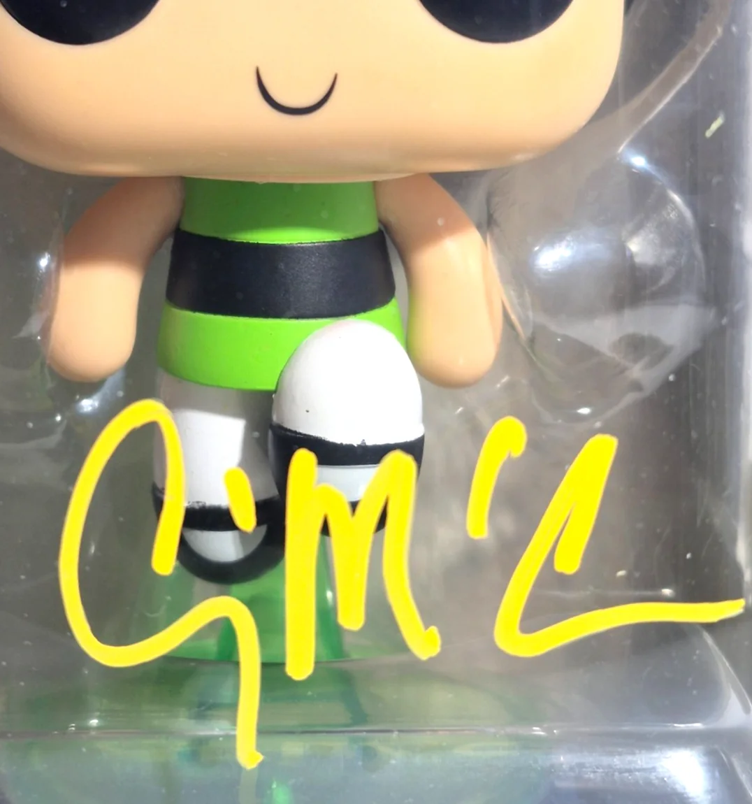 Craig McCraken — CRAIG MCCRACKEN SIGNED BUTTERCUP FUNKO POP 1082 POWERPUFF GIRLS CREATOR JSA COA, изображение 4