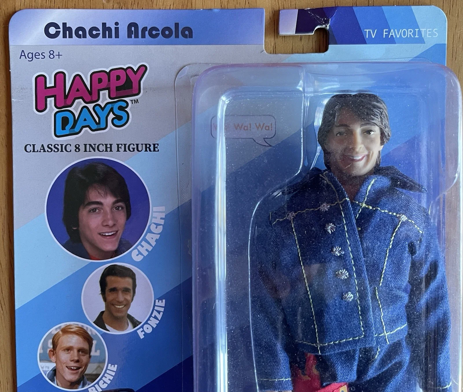 Scott Baio — Chachi Arcola Happy Days Scott Baio Autograph Mego LE 8'' Action Fig, In-person, изображение 5