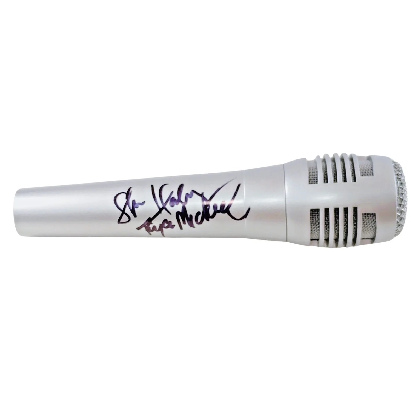 Haley and Michaels Signed Microphone Country Music Beckett Autograph COA Proof, изображение 5
