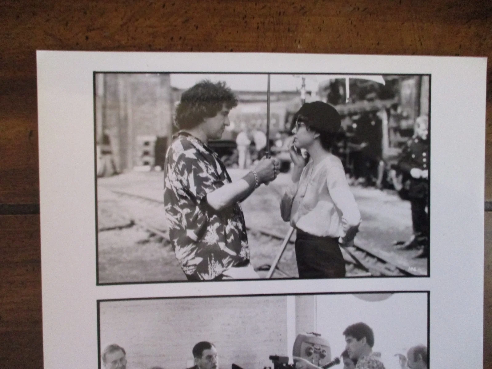 Richard Loncraine/Ian McKellen/Annette Bening(RICHARD III)1995 8 x 10 B&W Photo, изображение 2