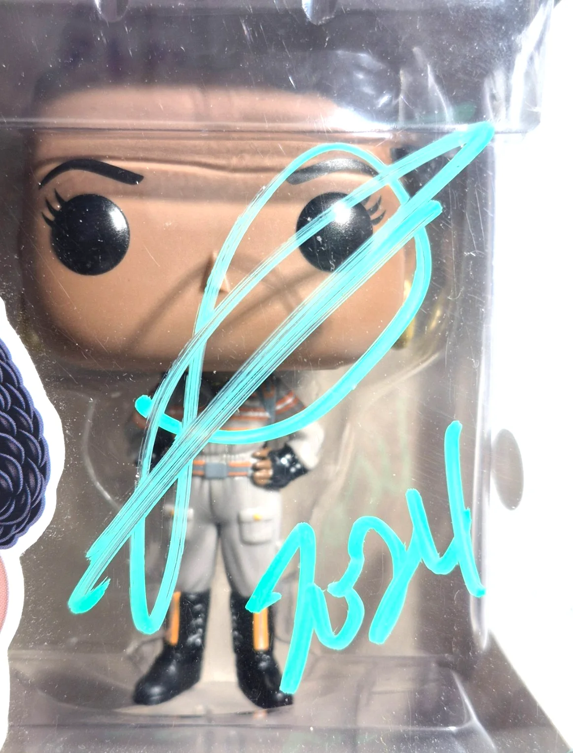 Leslie Jones — LESLIE JONES SIGNED AUTOGRAPHED FUNKO POP PATTY TOLAN GHOSTBUSTERS RARE JSA COA, изображение 2