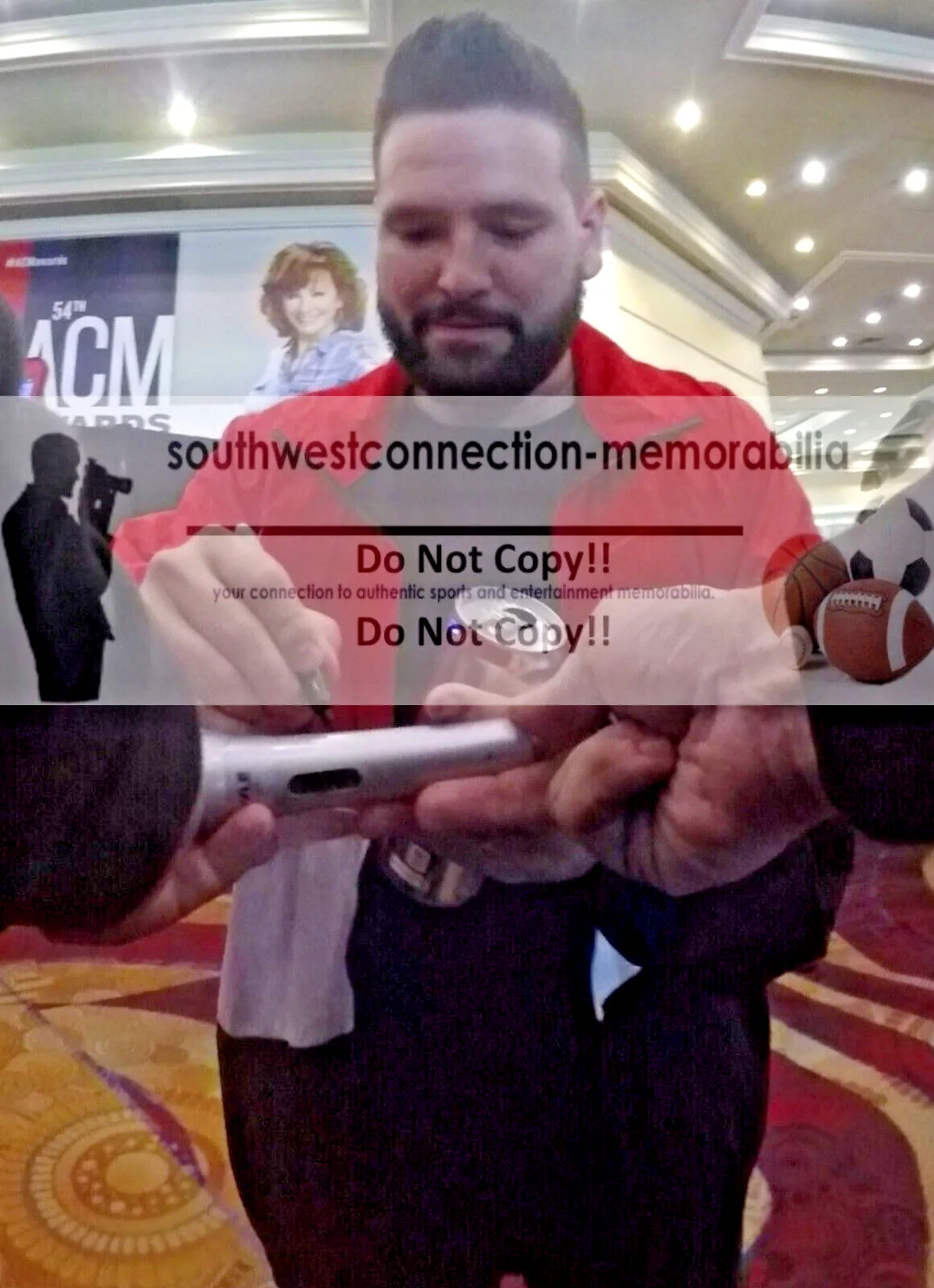 Shay Mooney Signed Microphone Beckett Proof Dan Plus Country Music Signed Mic, изображение 2