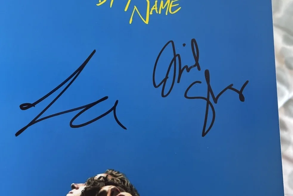 Luca Guadagnino & Michael Stuhlbarg Signed 8x10 Photo Call Me By Your Name, изображение 2