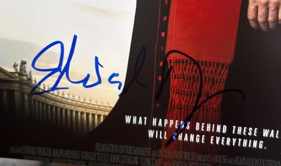 Edward Berger Signed Conclave 8x10 Photo Director, image 2