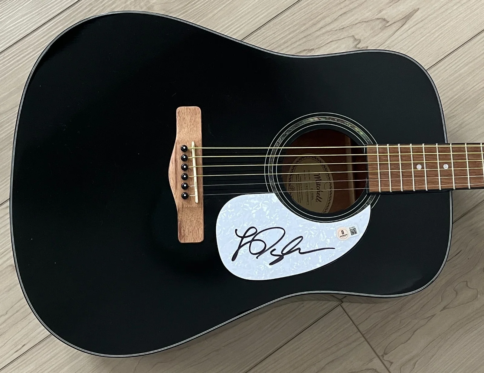 LAUREN DAIGLE SIGNED AUTOGRAPH 41" ACOUSTIC GUITAR w/EXACT PROOF & BECKETT COA, image 5