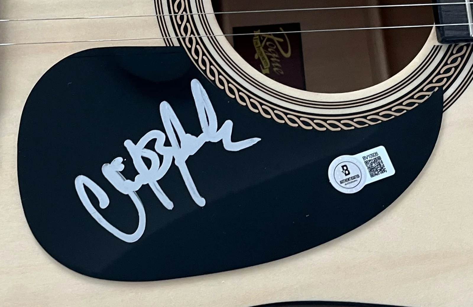 CLINT BLACK SIGNED AUTOGRAPH 41" ACOUSTIC GUITAR w/PROOF & BECKETT BAS COA, изображение 3
