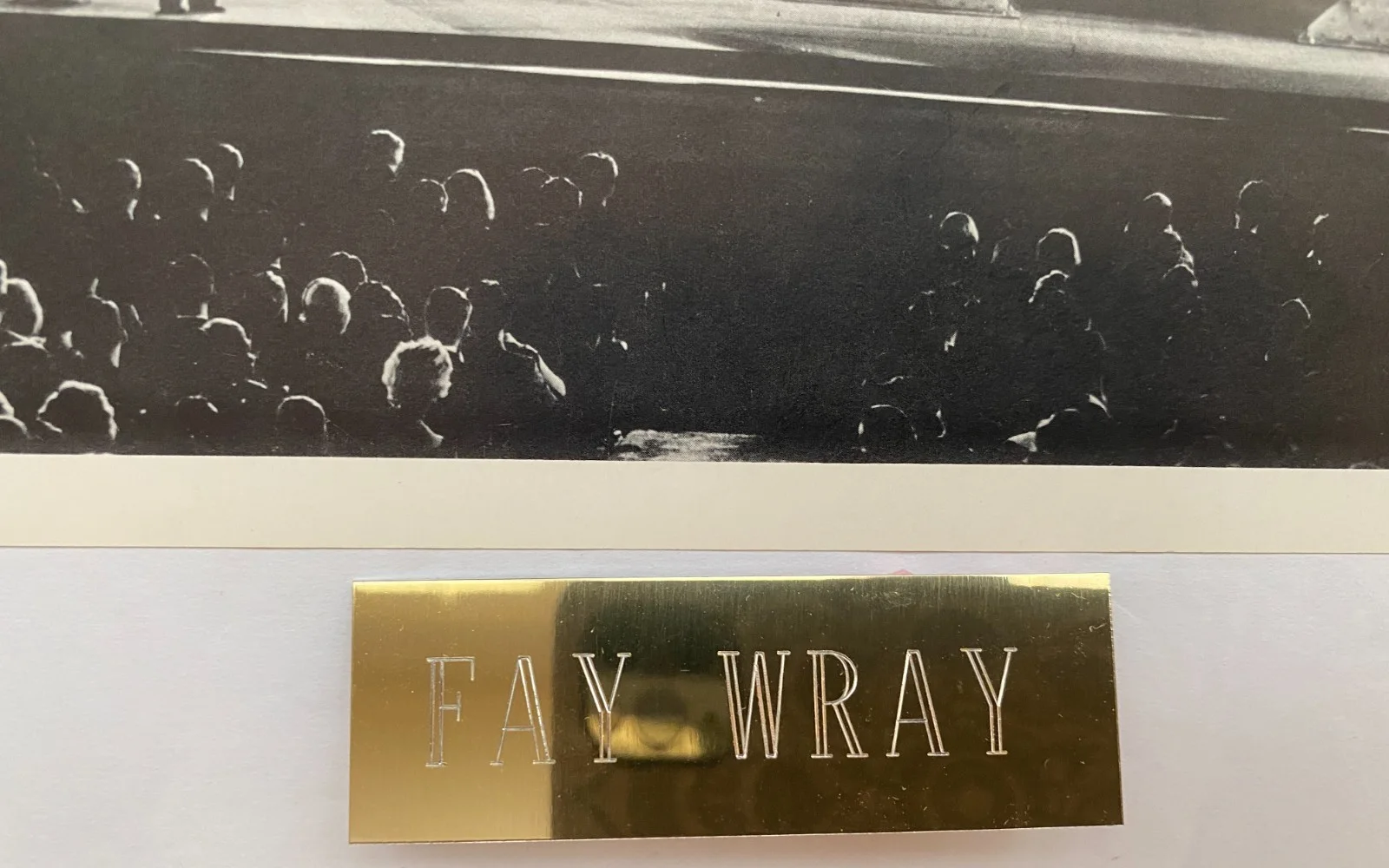 Fay Wray - King Cong Signed Photo - RARE, image 3