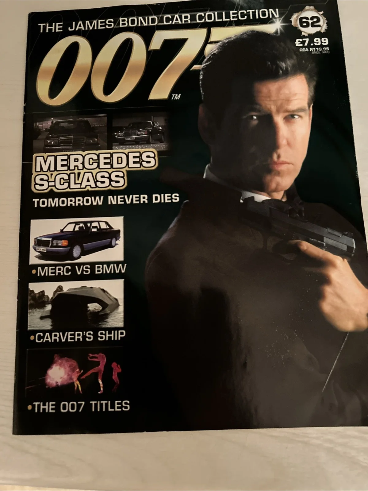 James Bond 007 Collection Car & Magazine: Mercedes S Class, Tomorrow never dies, изображение 2