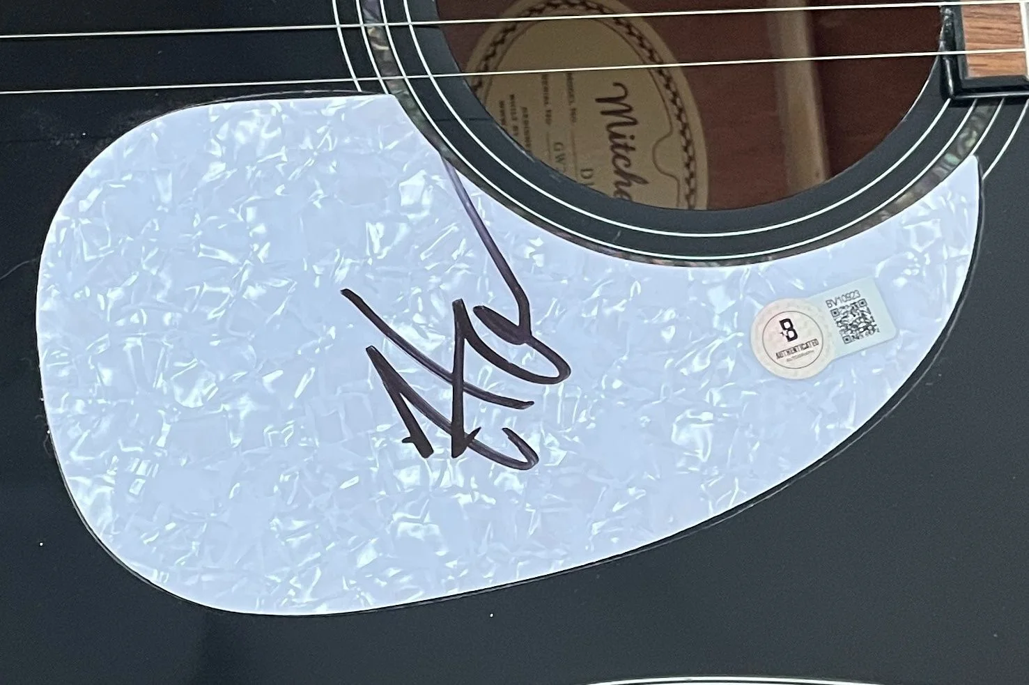 HUDSON WESTBROOK TEXAS FOREVER SIGNED AUTOGRAPH 41" ACOUSTIC GUITAR BECKETT COA, image 3