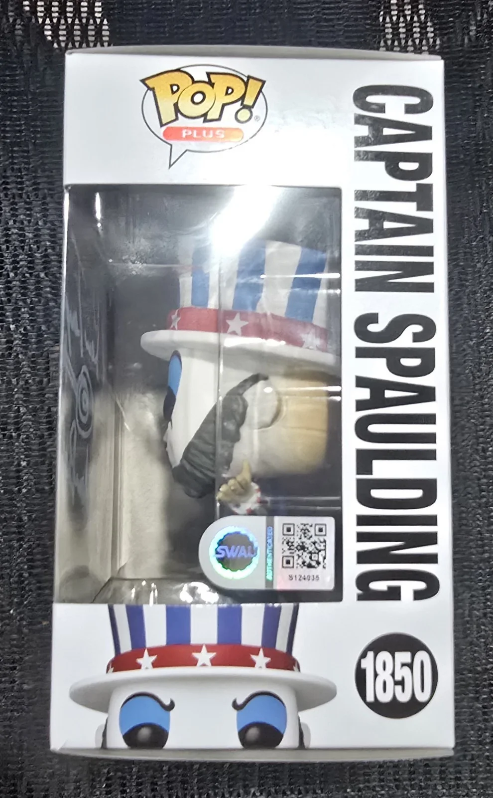 Lew Temple — Lew Temple Signed Funko Pop Captain Spalding House Of 1000 Corpses SWAU COA, изображение 2
