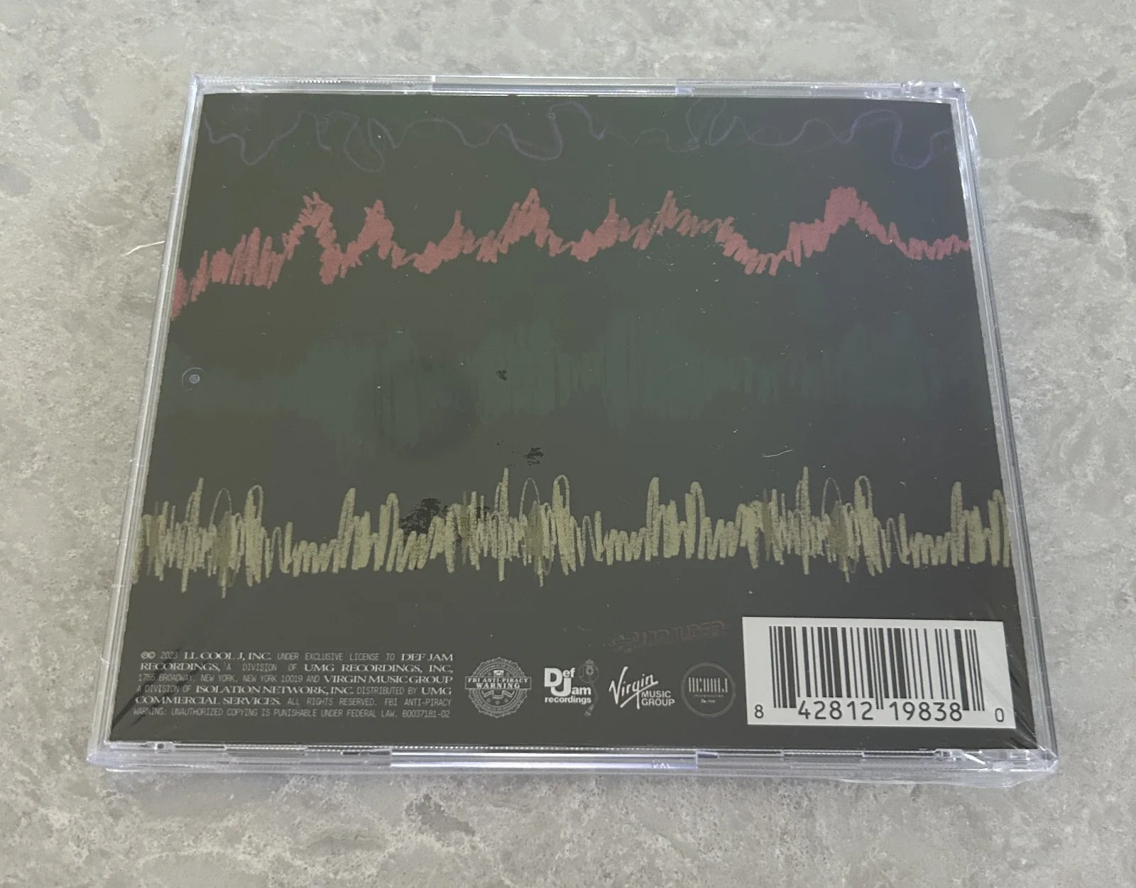 LL Cool J - Autographed "The Force" CD - Brand New/Sealed/Hop Hop/Rap, image 2