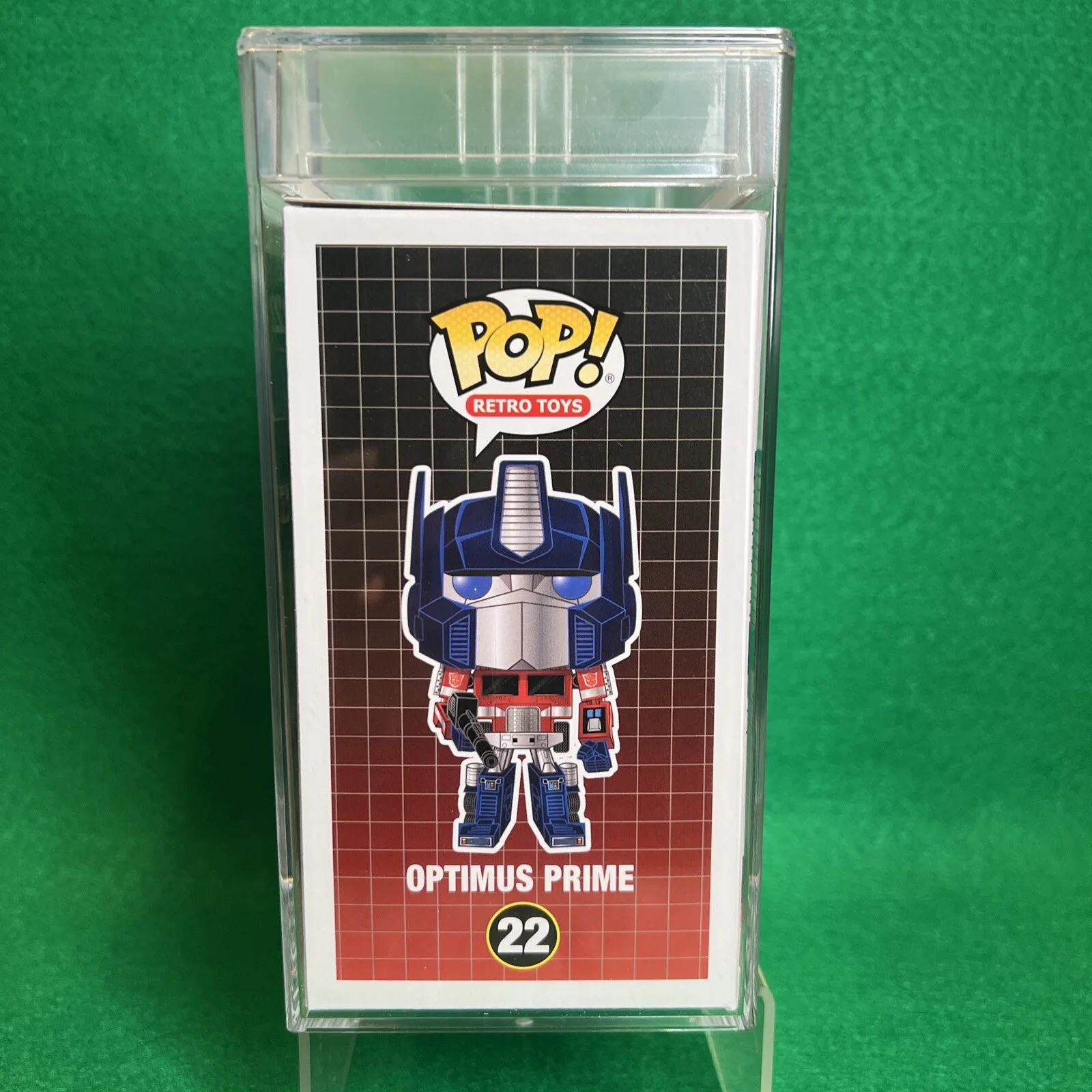 Peter Cullen — Funko Pop! Transformers: Optimus Prime 22 Signed Peter Cullen PSA Certified, image 4