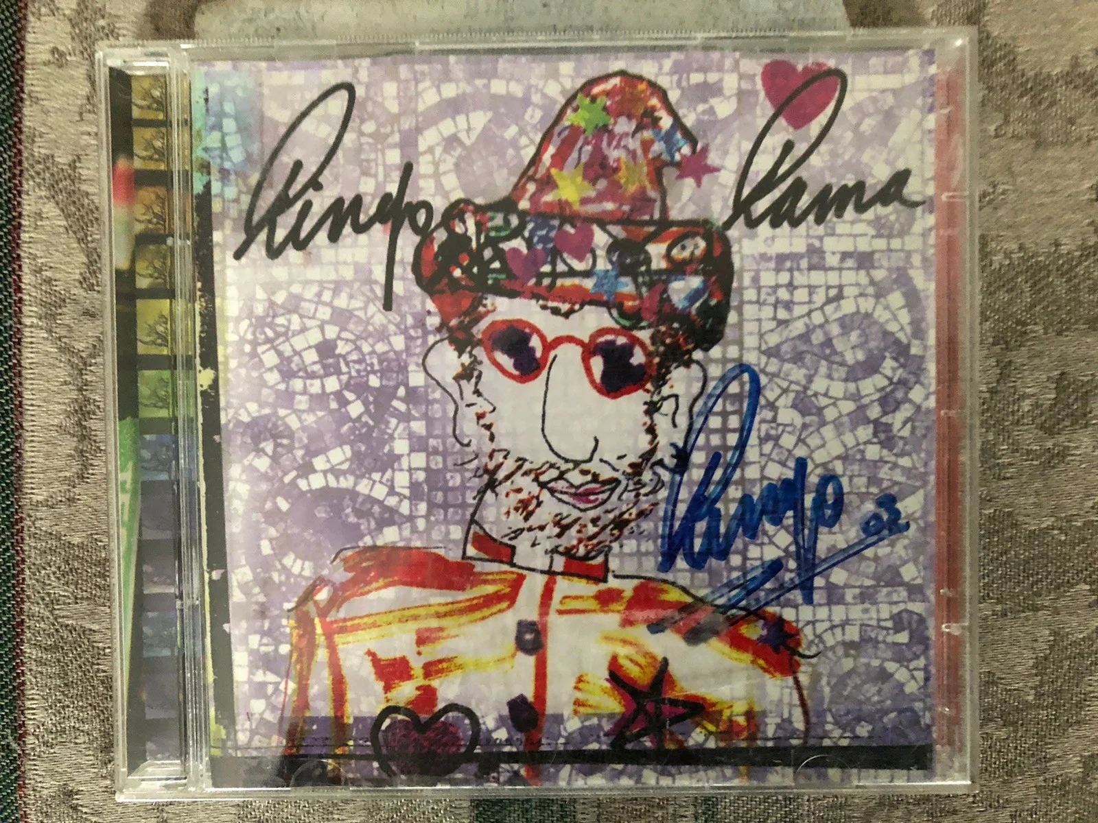 Ringo Starr Signed CD/DVD Set 2002 Pre-owned But Never Played By Me- Ex Cond, image 2