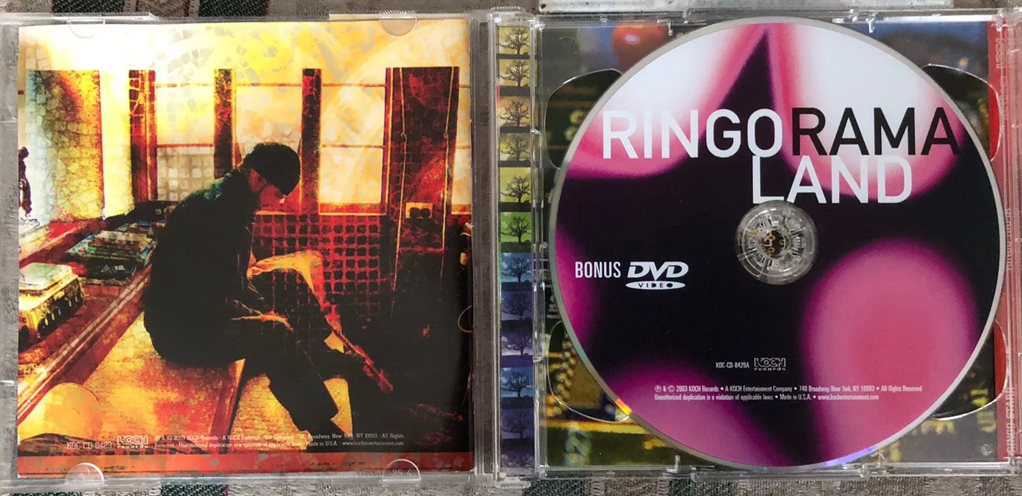 Ringo Starr Signed CD/DVD Set 2002 Pre-owned But Never Played By Me- Ex Cond, image 3