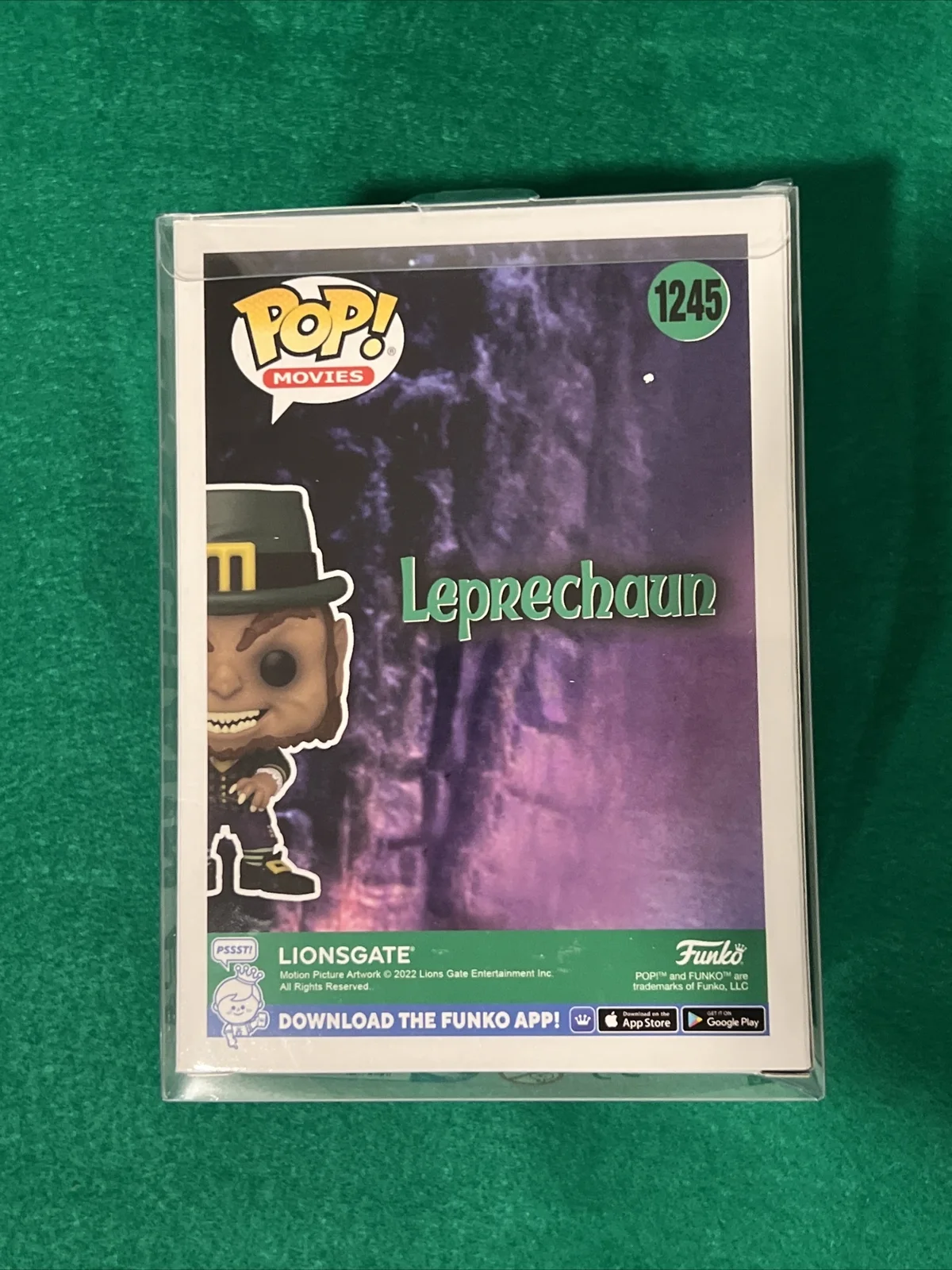 Warwick Davis — Warwick Davis Signed Leprechaun #1245 Funko Pop! Autographed BAS COA + Protector, image 4