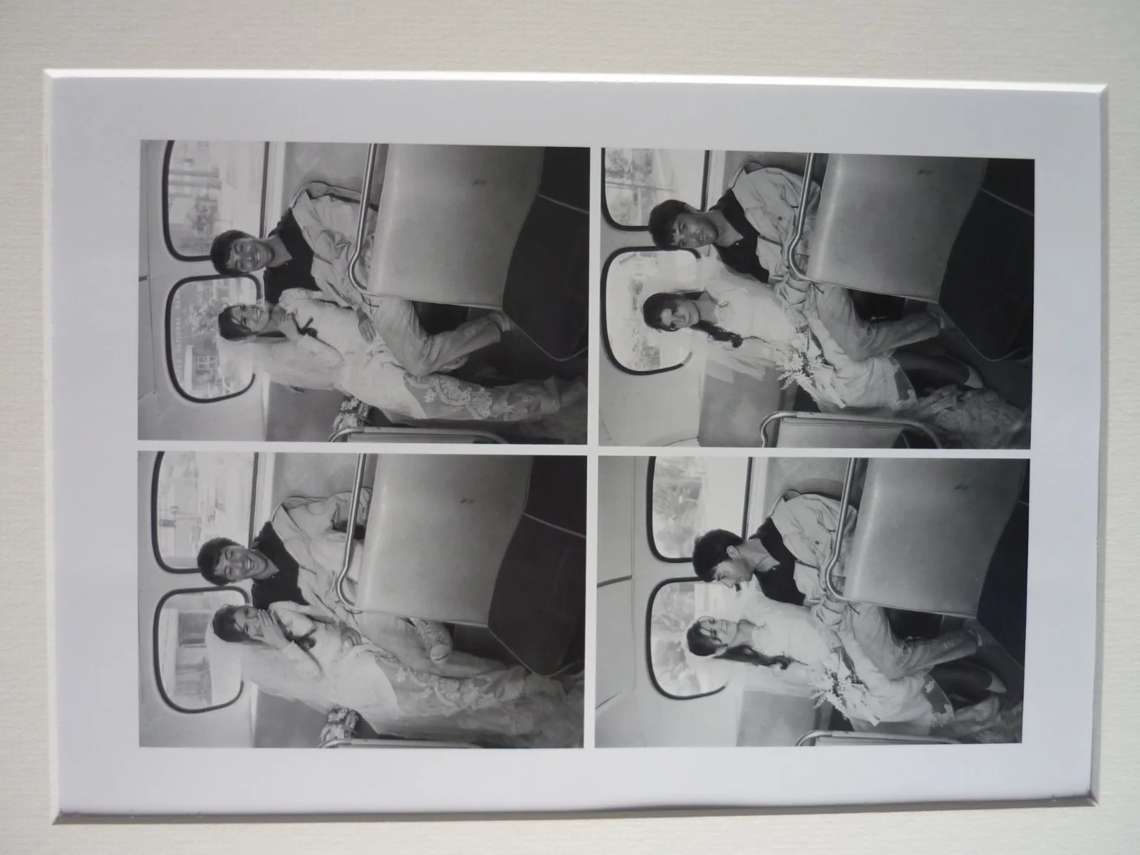 Framed 14x11 Poster Film Wedding Katharine Ross Robinson graduate back bus, изображение 2