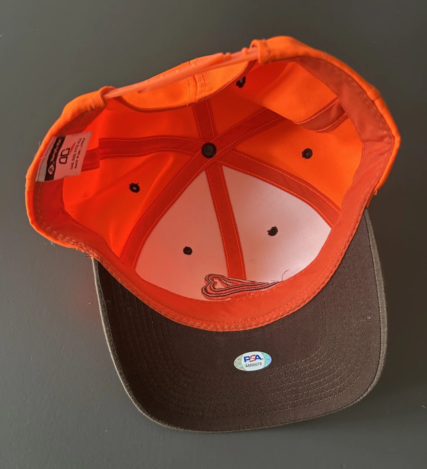 Signed Hat By Ted Nugent - One Of A Kind - 1999 - PSA, image 3