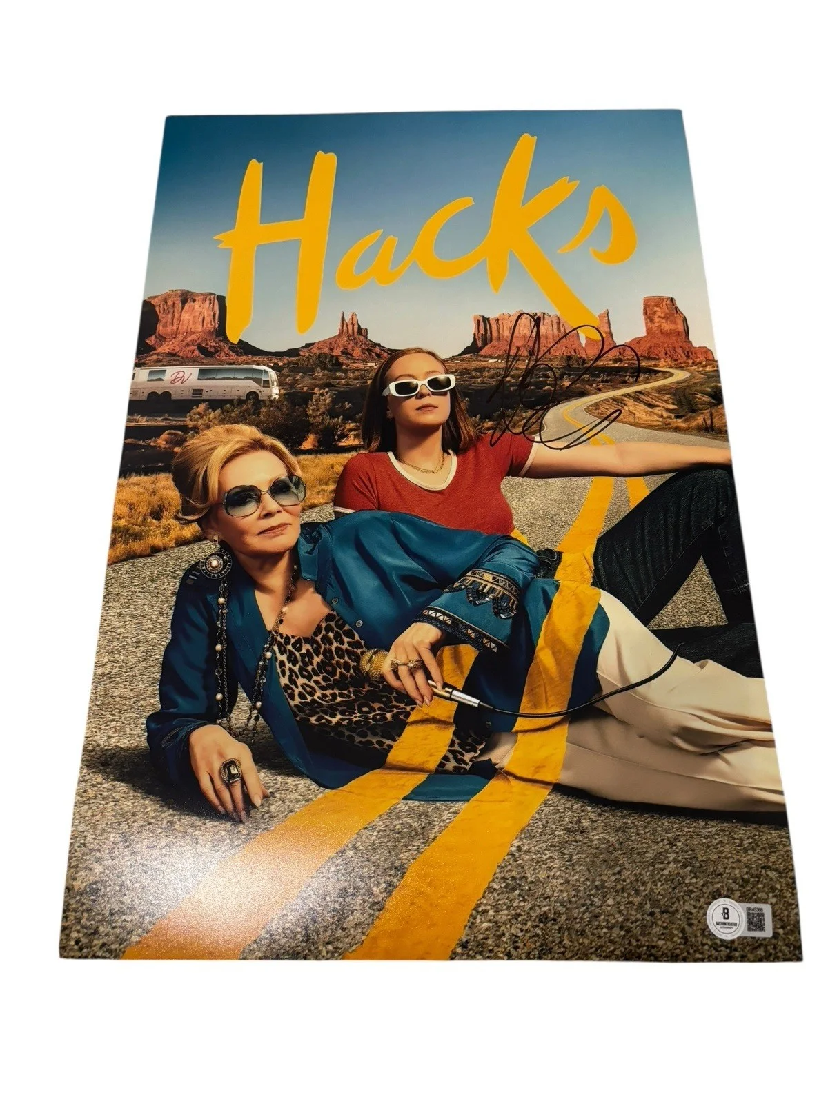 Hannah Einbinder — HANNAH EINBINDER HBO HACKS “AVA” SIGNED AUTOGRAPH 12x18 PHOTO BECKETT BAS COA